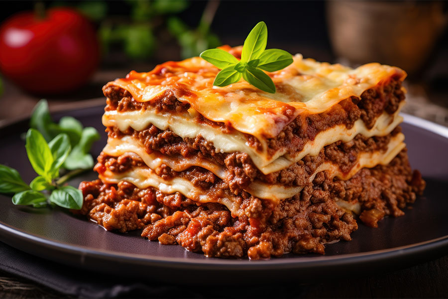 Lasagne (hausgemacht)